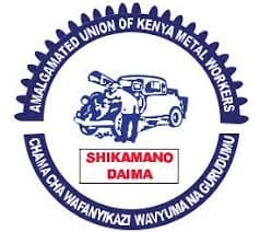 Amalgamated Union of Kenya Metal Workers (AUKMW) logo
