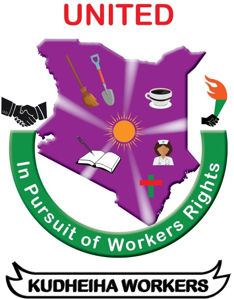 Kenya Union of Domestic, Hotels, Educational Institutions and Hospitals Workers (KUDHEIHA) logo